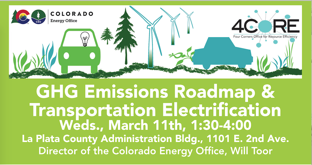 CO Event- GHG Emissions Road Map & Transportation Electrification