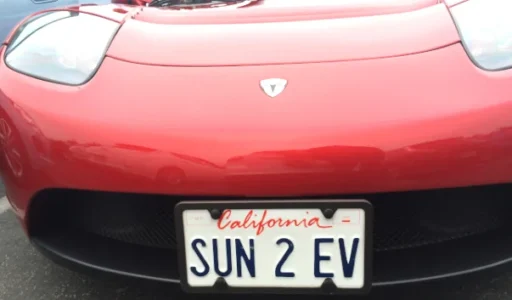 An EV from California