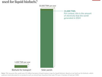 Farmland for fuels; is that moral?
